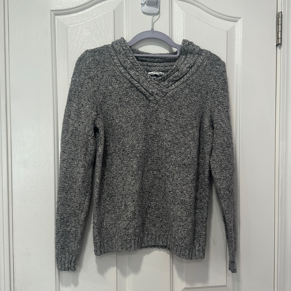 Gray Knit Sweater
